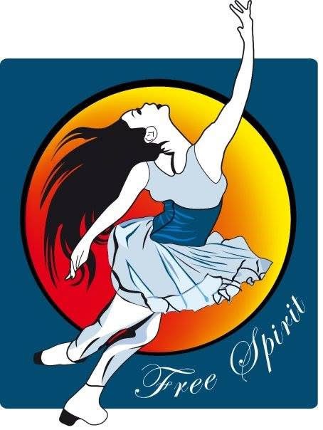 Free Spirit dancer illustration by Daniel Hornby