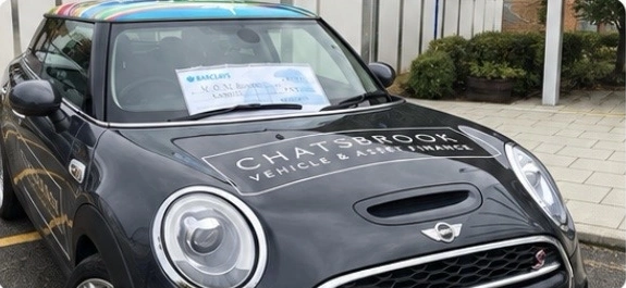 Chatsbrook MINI at the competition handover