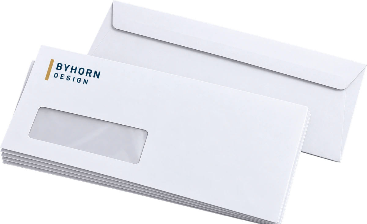 Printed Envelopes — illustrative product example; specification below
