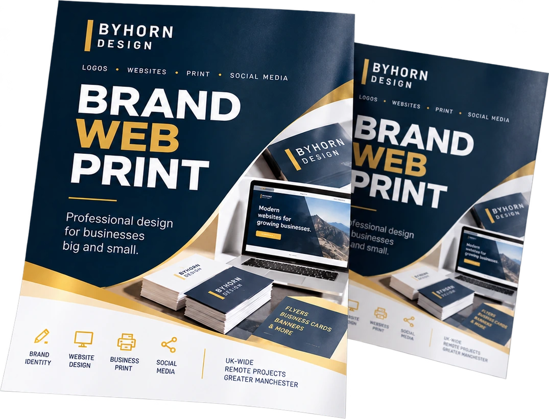 Posters — illustrative product example; specification below